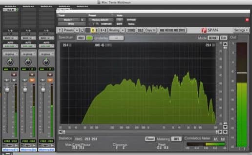 Microfones waldman Microfone Waldman