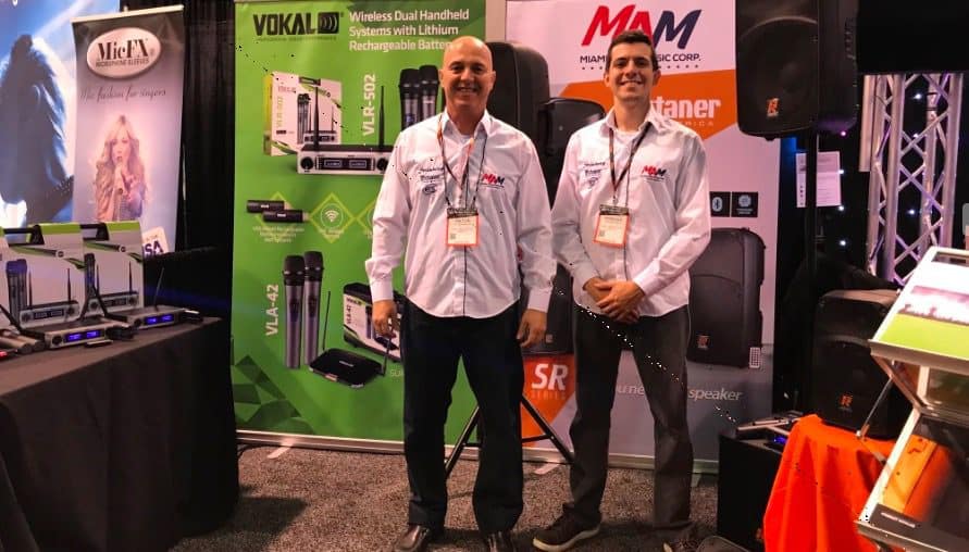 Miami Audio Musica Staner na NAMM